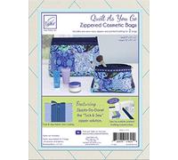 June Tailor Quilt As You Go Cosmetic Bags 2/Pkg-Navy