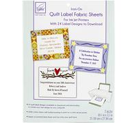 June Tailor Quilt Label Fusible Fabric Sheets, Other