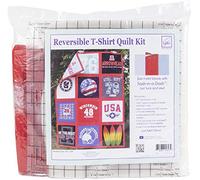 June Tailor Reversible T-Shirt Quilt Kit-Red