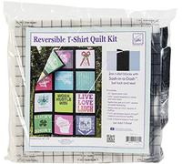June Tailor Reversible T-Shirts Quilt Kit - Black Sashing