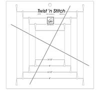 June Tailor Ruler, Acrylic Plastic, Yard