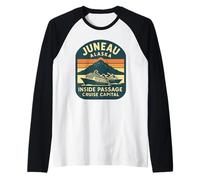 Juneau Alaska Cruise Capital Shirt Inside Passage Souvenir Raglan Baseball Tee