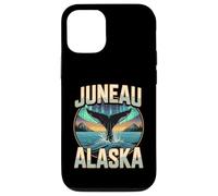 Juneau Alaska Whale Northern and Lights Landscape Case for iPhone 12/12 Pro