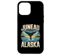 Juneau Alaska Whale Northern and Lights Landscape Case for iPhone 12 Pro Max
