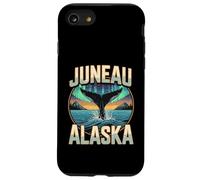 Juneau Alaska Whale Northern and Lights Landscape Case for iPhone SE (2020) / 7/8