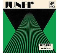 JUNEI' - LETS RIDE b/w YOU MUST GO ON (CLEAR GREEN) [7" VINYL]