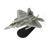JUNENTER 1/100 Scale F-22 Raptor Fighter Model USAF FF03-049 First Fighter Aircraft Langley Air Base Stealth Fighter Aircraft Miniature Military Metal Diecast Aircraft Model Kit for Adult Collection