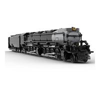 JUNENTER 1/40 Union Pacific 4014 Big Boy Locomotive Building Set Collectible Railway Theme Model - Great Gift for Railway Fans (3200 Pieces) - Dynamic