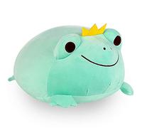 JUNERAIN Super Soft Frog Plush Stuffed Animal, Cute Frog Squishy Hugging Pillow, Adorable Plushie Toy Gift for Kids, Toddlers, Children, Girls, Boys, Baby, Cuddly Plush Decoration, 30cm