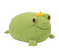JUNERAIN Super Soft Frog Plush Stuffed Animal, Cute Squishy Hugging Pillow, Adorable Plushie Toy Gift for Kids Toddlers Children Girls Boys Baby, Cuddly Decoration, 42cm, Grass Green