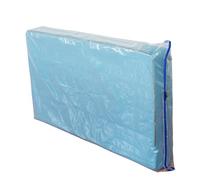 JUNESHE Crib Mattress Storage Bag with Zipper -4 Mil Plastic Waterproof Crib Mattress Bag for Moving and Storage