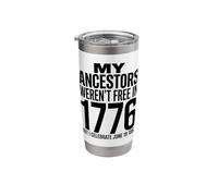 Juneteenth 1865 Freedom Ancestors Celebration Stainless Steel Insulated Tumbler