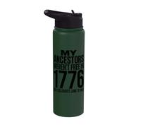 Juneteenth 1865 Freedom Ancestors Celebration Stainless Steel Insulated Water Bottle