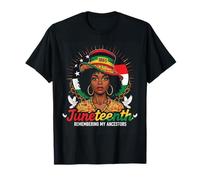 Juneteenth 1865 Remembering My Ancestors Black Africans Love T-Shirt