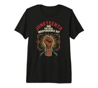 Juneteenth 1865 The Real Independence Day Vintage Mens Premium T-Shirt