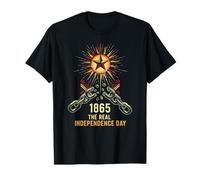 Juneteenth 1865 The Real Independence Day Vintage Mens T-Shirt
