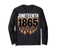 Juneteenth 1886 Freedom Day Emancipation Celebration Long Sleeve T-Shirt