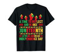 Juneteenth African American Independence Day Black Pride T-Shirt