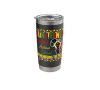 Juneteenth Believe Succeed Remembering The Past African Stainless Steel Insulated Tumbler