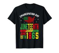 Juneteenth Black American Feedom 1865 Juneteenth Men Women T-Shirt