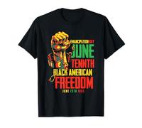 Juneteenth Black American Freedom June 19th Emancipation Day T-Shirt