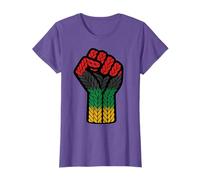 Juneteenth Black Power Fist 1865 Black History Pan African T-Shirt