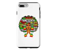 Juneteenth Black Queen Melanin Women Sista Mother Queens Fun Case for iPhone 7 Plus/8 Plus