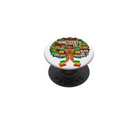 Juneteenth Black Queen Melanin Women Sista Mother Queens Fun PopSockets Adhesive PopGrip