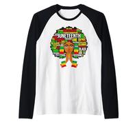 Juneteenth Black Queen Melanin Women Sista Mother Queens Fun Raglan Baseball Tee