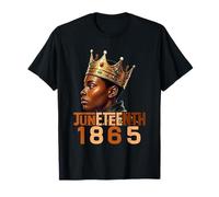Juneteenth Black Women 1865 Independence Day Melanin Mom T-Shirt