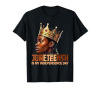 Juneteenth Black Women Independence Day Melanin Mom T-Shirt
