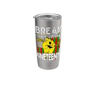 Juneteenth Break Every Chain Since 1865 African American Stainless Steel Insulated Tumbler