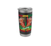 Juneteenth Breaking Every Chain Since 1865 Freedom Day Pride Stainless Steel Insulated Tumbler