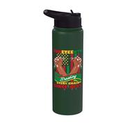 Juneteenth Breaking Every Chain Since 1865 Freedom Day Pride Stainless Steel Insulated Water Bottle