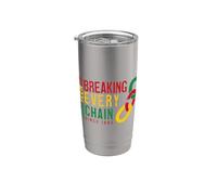 Juneteenth Breaking Every Chain Stainless Steel Insulated Tumbler
