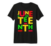 Juneteenth Celebrate 1865 Black King Queen Melanin Boy Girl Premium T-Shirt