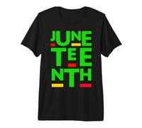 Juneteenth Celebrate 1865 Black King Queen Melanin Boy Girl Premium T-Shirt