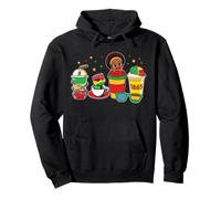Juneteenth Coffee Lover Black Afro Queen Freedom day Pride Pullover Hoodie