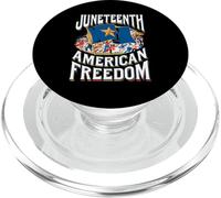 Juneteenth Emancipation Day Pride Design PopSockets PopGrip for MagSafe