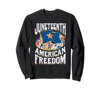 Juneteenth Emancipation Day Pride Design Sweatshirt