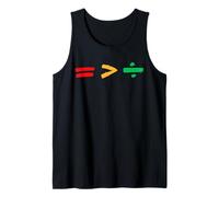 Juneteenth Equality Greater Than Division Equal Human Rights Tank Top