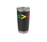 Juneteenth Equality is Greater Than Division Stainless Steel Insulated Tumbler
