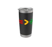 Juneteenth Equality is Greater Than Division Stainless Steel Insulated Tumbler