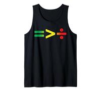 Juneteenth Equality is Greater Than Division Tank Top