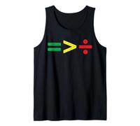Juneteenth Equality is Greater Than Division Tank Top