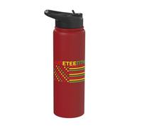 Juneteenth Flag - Black History - African Civil Rights Stainless Steel Insulated Water Bottle