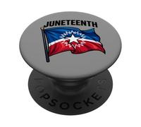 Juneteenth Flag Freedom Day Celebration PopSockets Adhesive PopGrip