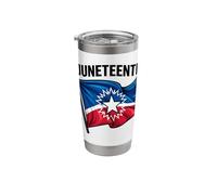 Juneteenth Flag Freedom Day Celebration Stainless Steel Insulated Tumbler