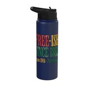 Juneteenth Free-ish Since 1865 Freedom Day Stainless Steel Insulated Water Bottle