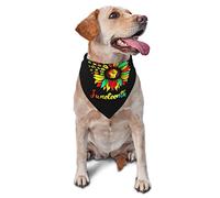 Juneteenth Free-Ish Since 1865 Spring Dog Bandanas Boy Bulk Puppy Kerchief Adjustable Soft Triangle Bibs Accessories for Small Medium Large Dogs Cats White